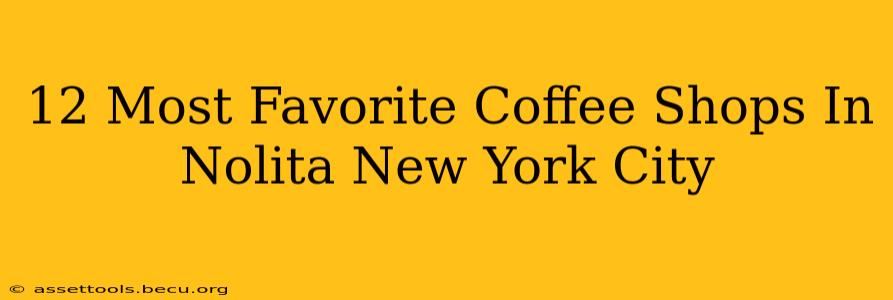 12 Most Favorite Coffee Shops In Nolita New York City
