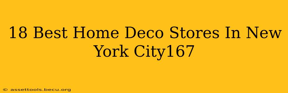 18 Best Home Deco Stores In New York City167