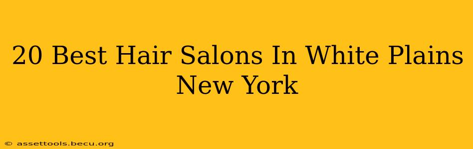 20 Best Hair Salons In White Plains New York