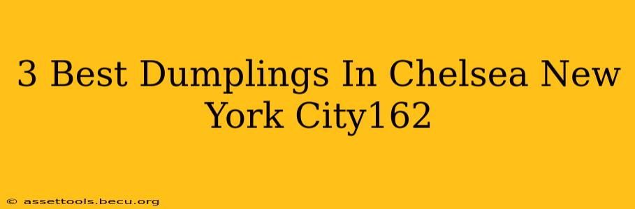 3 Best Dumplings In Chelsea New York City162