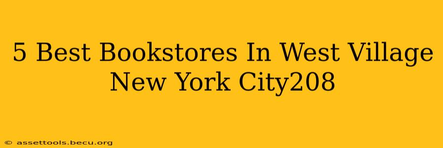 5 Best Bookstores In West Village New York City208