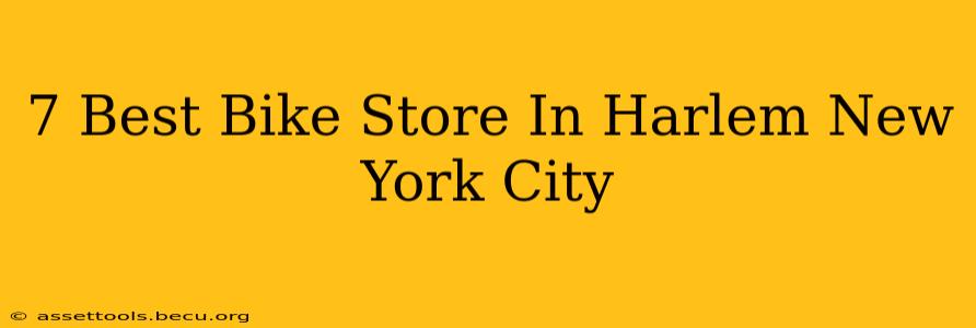 7 Best Bike Store In Harlem New York City