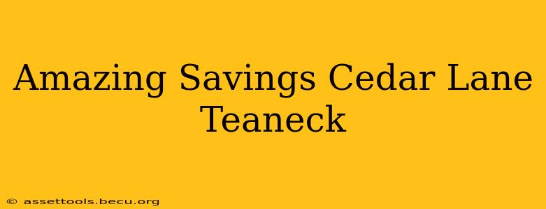 Amazing Savings Cedar Lane Teaneck