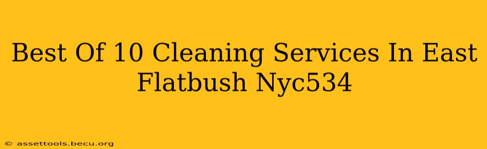 Best Of 10 Cleaning Services In East Flatbush Nyc534