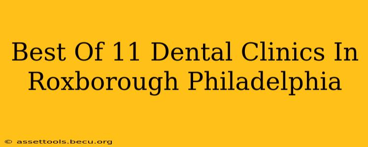Best Of 11 Dental Clinics In Roxborough Philadelphia
