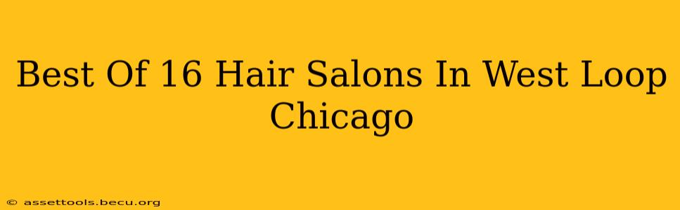 Best Of 16 Hair Salons In West Loop Chicago