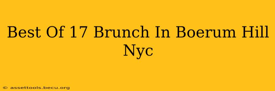 Best Of 17 Brunch In Boerum Hill Nyc
