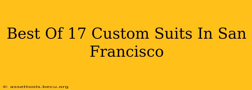 Best Of 17 Custom Suits In San Francisco