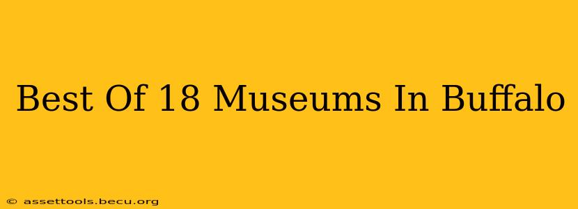 Best Of 18 Museums In Buffalo