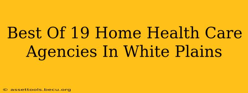 Best Of 19 Home Health Care Agencies In White Plains