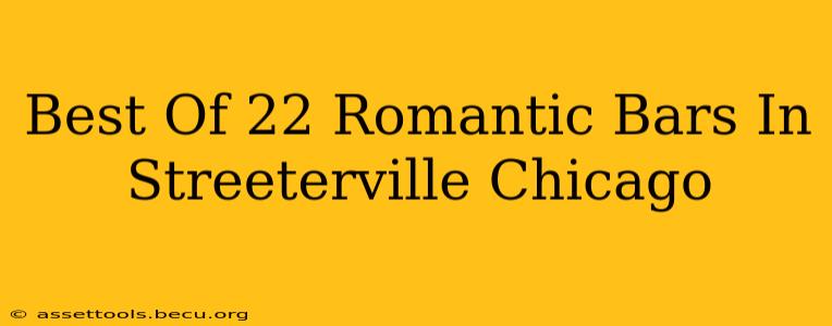 Best Of 22 Romantic Bars In Streeterville Chicago