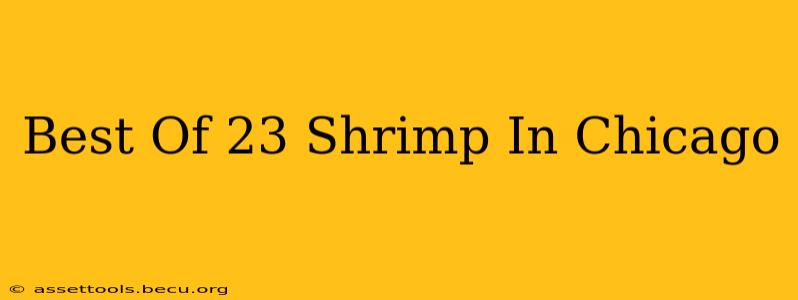 Best Of 23 Shrimp In Chicago