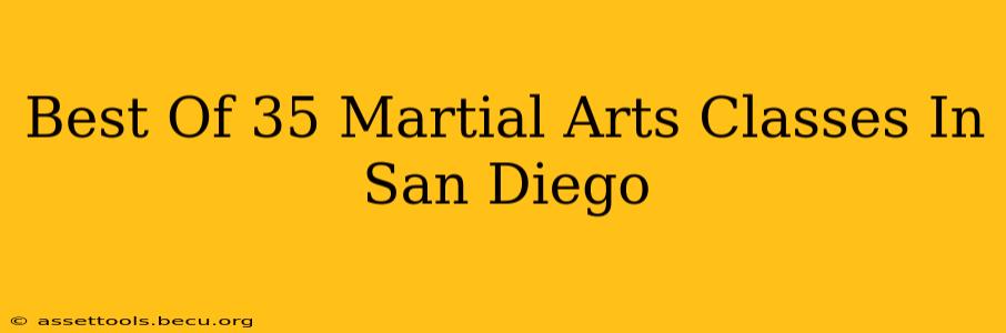 Best Of 35 Martial Arts Classes In San Diego