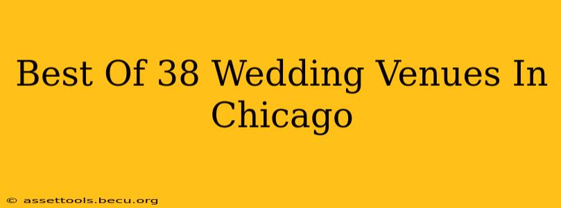 Best Of 38 Wedding Venues In Chicago