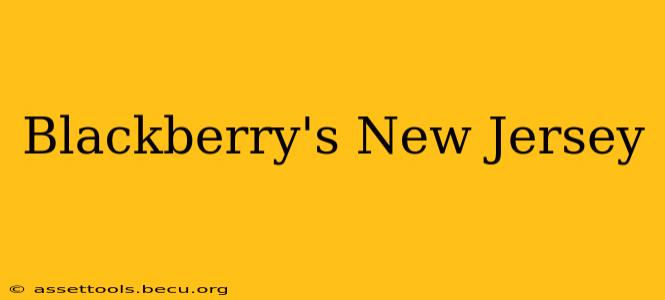 Blackberry's New Jersey