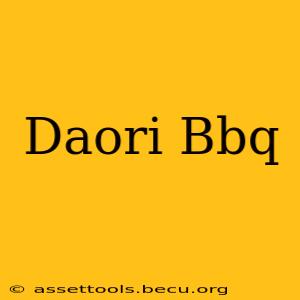 Daori Bbq