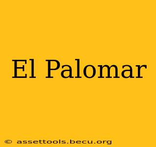 El Palomar