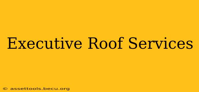 Executive Roof Services