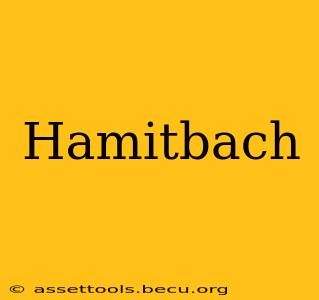 Hamitbach
