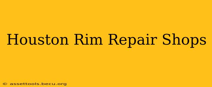 Houston Rim Repair Shops