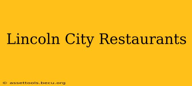 Lincoln City Restaurants
