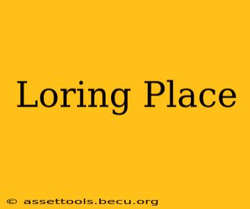 Loring Place