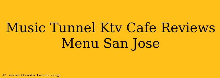 Music Tunnel Ktv Cafe Reviews Menu San Jose