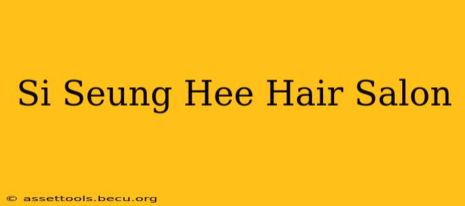 Si Seung Hee Hair Salon
