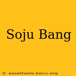 Soju Bang