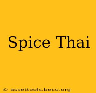 Spice Thai