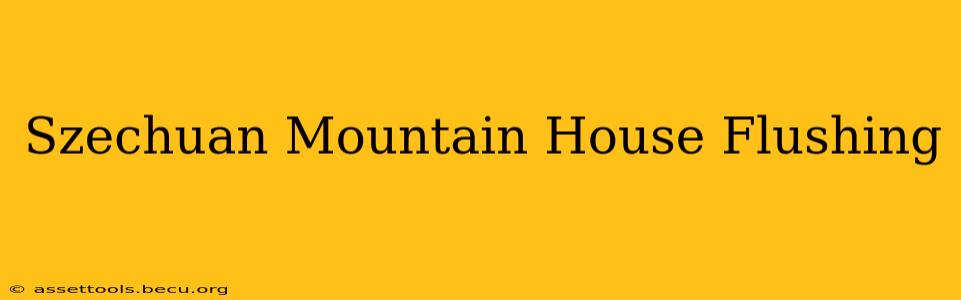 Szechuan Mountain House Flushing
