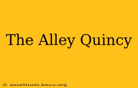 The Alley Quincy