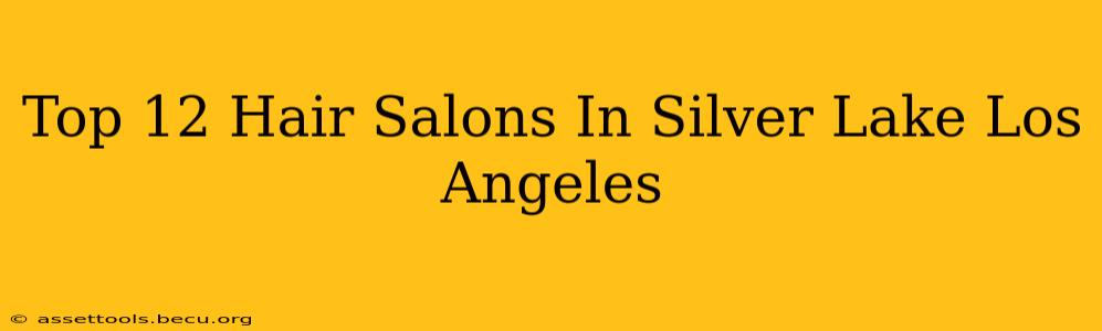 Top 12 Hair Salons In Silver Lake Los Angeles