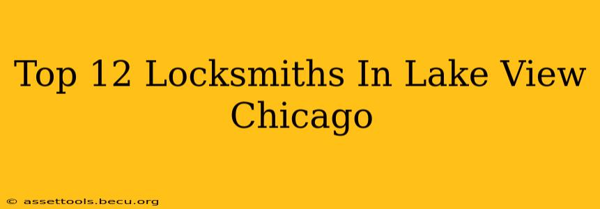 Top 12 Locksmiths In Lake View Chicago