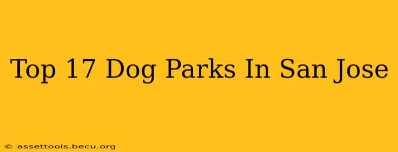 Top 17 Dog Parks In San Jose