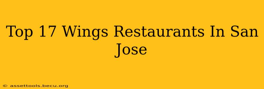 Top 17 Wings Restaurants In San Jose