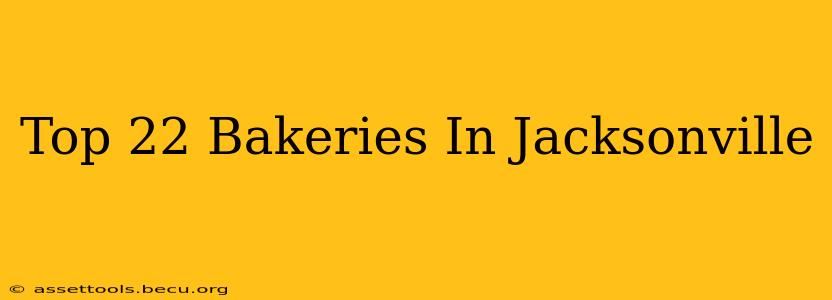 Top 22 Bakeries In Jacksonville