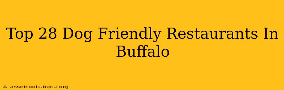 Top 28 Dog Friendly Restaurants In Buffalo