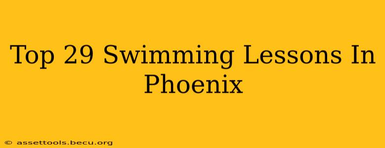 Top 29 Swimming Lessons In Phoenix
