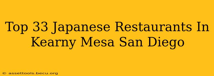 Top 33 Japanese Restaurants In Kearny Mesa San Diego