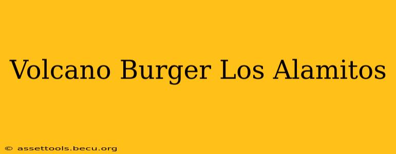 Volcano Burger Los Alamitos