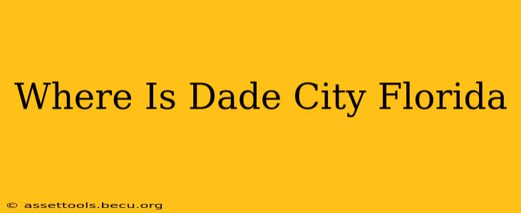 Where Is Dade City Florida