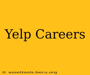 Yelp Careers